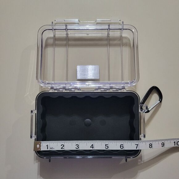 Pelican™ Micro Case Series™ Clear Watertight Crushproof Dustproof Case - Picture 6 of 12